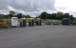 Parking salle communale à Lesbois