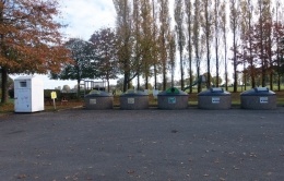 Parking salle communale à St Berthevin la Tannière