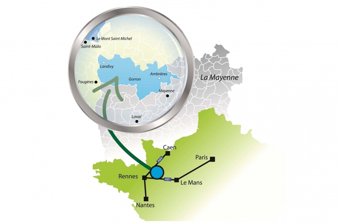 Le Bocage Mayennais, au coeur du Grand Ouest