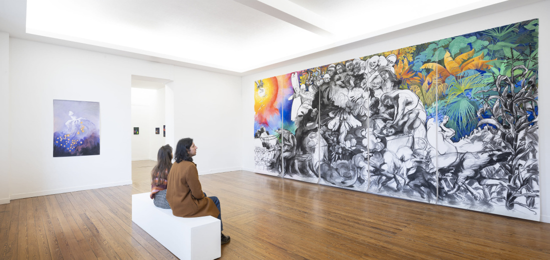 R&eacute;sidences 2024 &copy; Sidonie Bilger et Adrien Fricheteau / photo : Guillaume Ayer