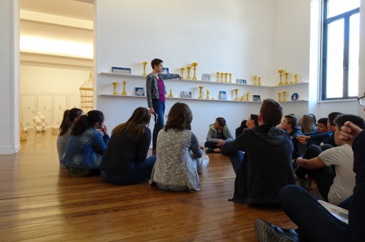 Visite d'exposition, R&eacute;sidences 2017