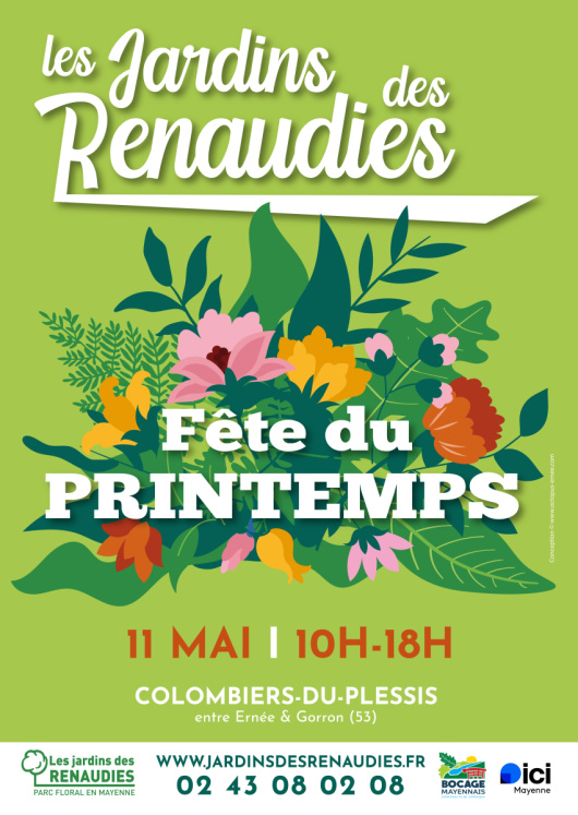 Fête du Printemps aux Jardins des Renaudies