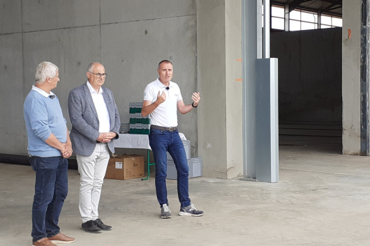 De gauche &agrave; droite : Bruno LESTAS, Guy MENARD et Alain DATIN
