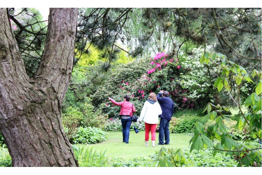 Visite du Parc floral