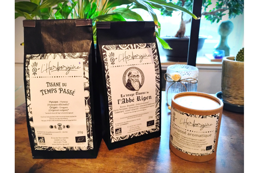 PLantes aromatiques et médicinales de L'Herborigène